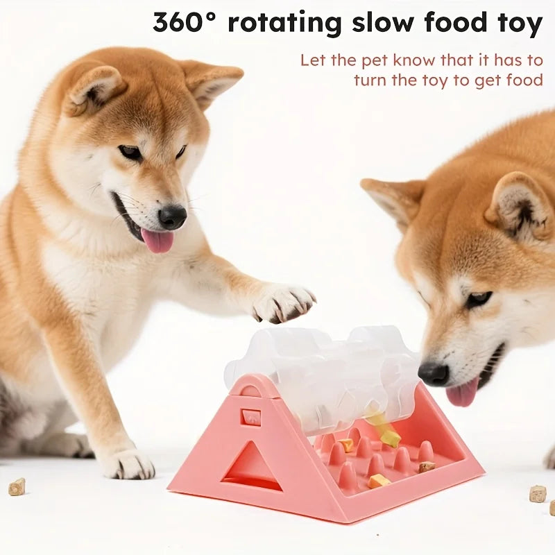 Triangular Slow Feeder for Smart Play & Mealtime Fun