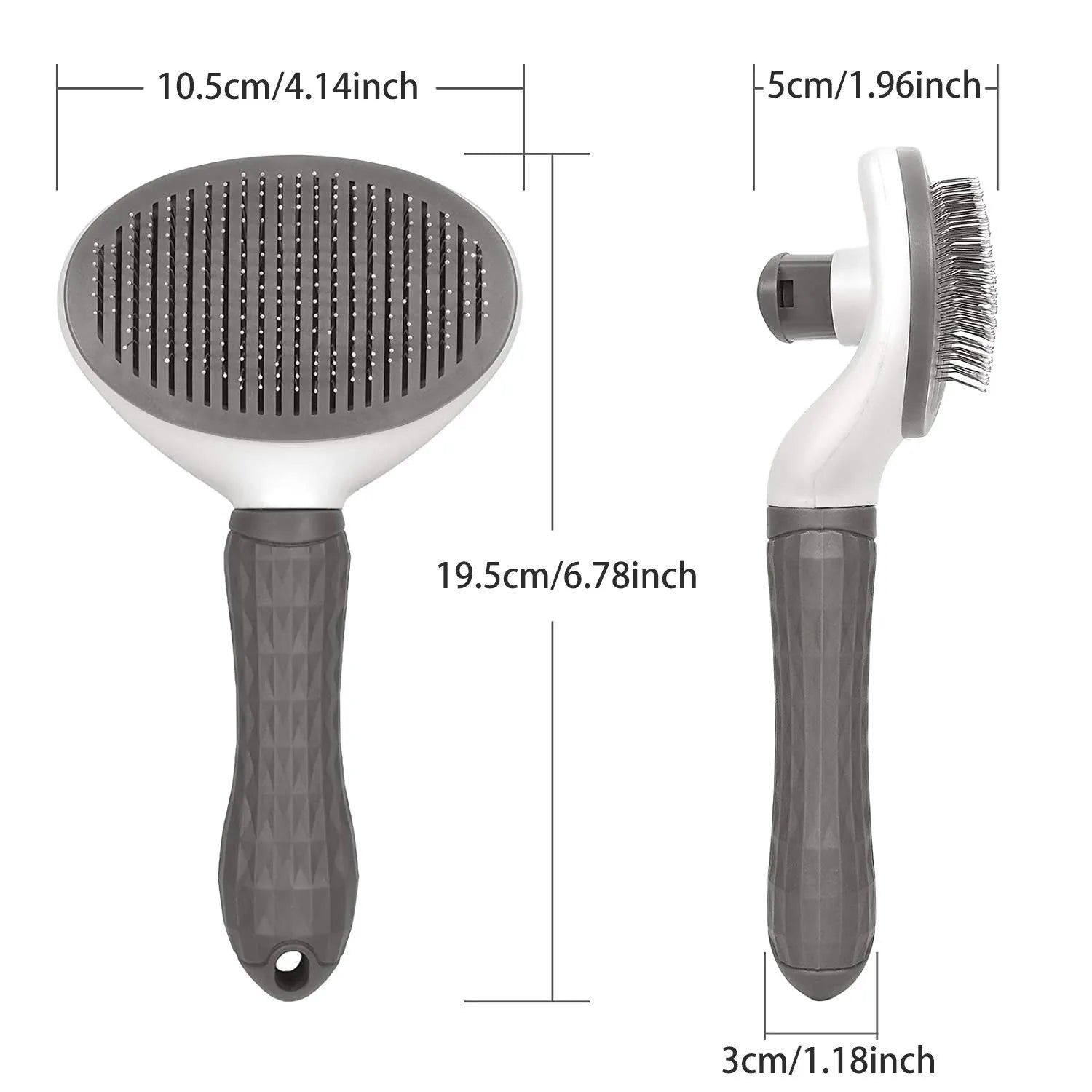 Self-Cleaning Pet Brush for Dogs & Cats