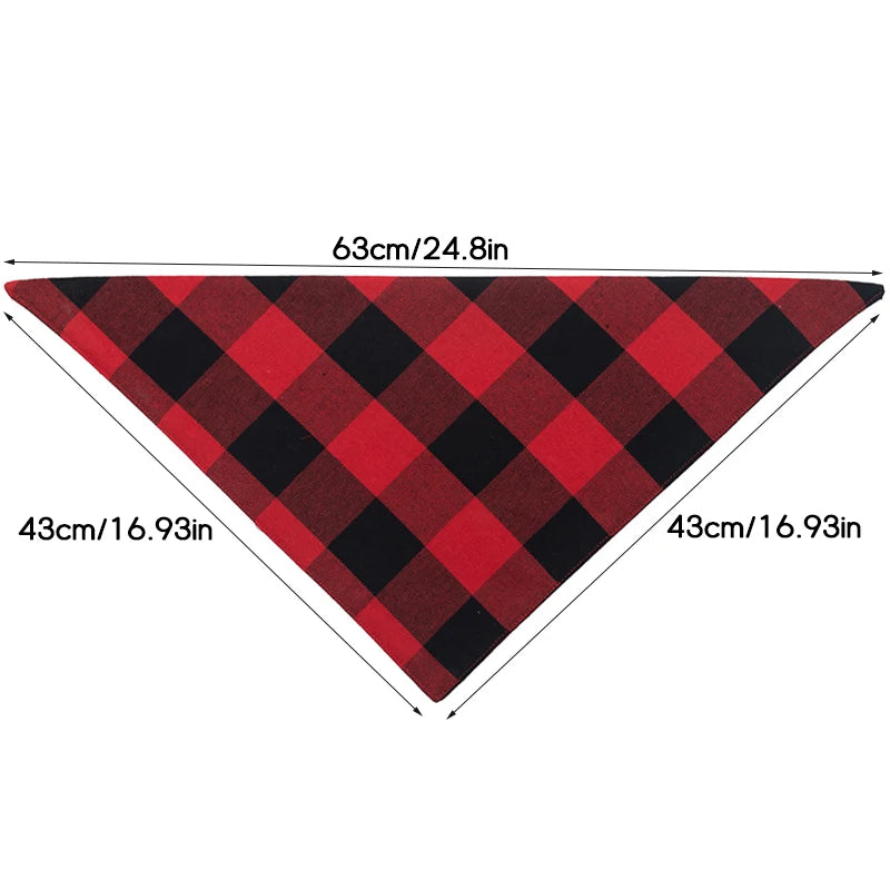 3pcs Christmas Pet Bandana Set - Slobberfeast