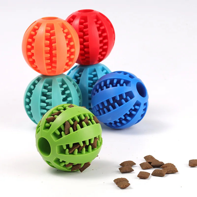 Durable Chew-Resistant Watermelon Ball Toy for Dogs - Slobberfeast