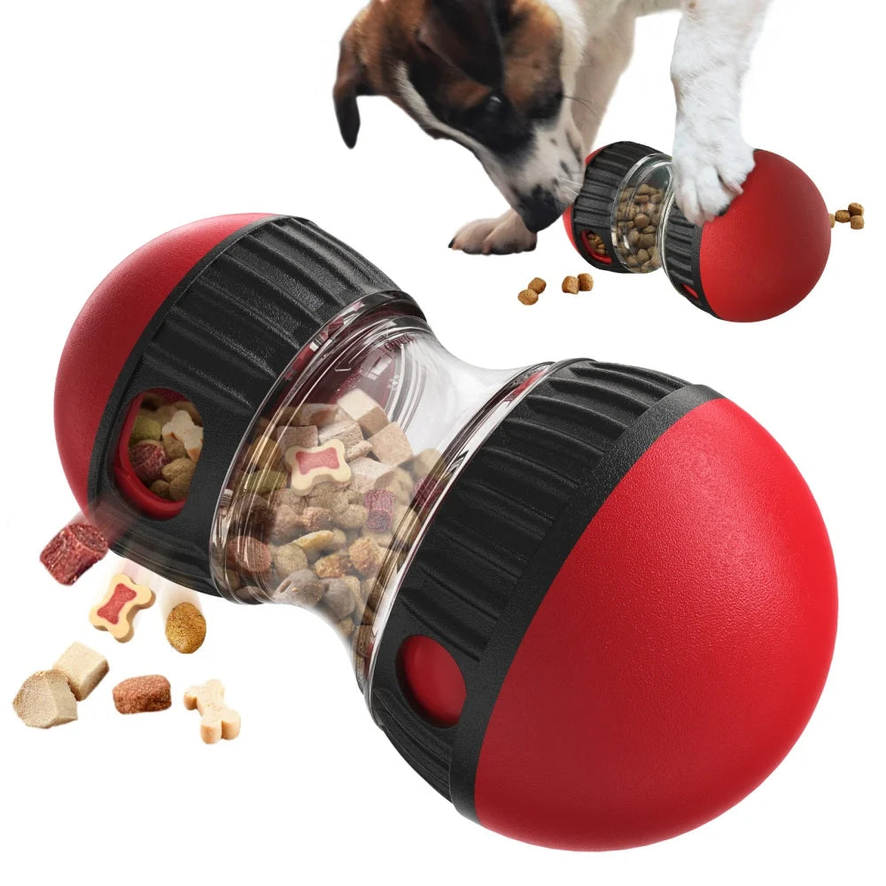 Interactive Food Dispenser & Puzzle Slow Feeder for Pets - Slobberfeast