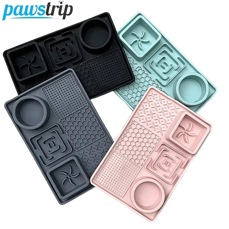 Silicone Dog Licking Mat - Slobberfeast