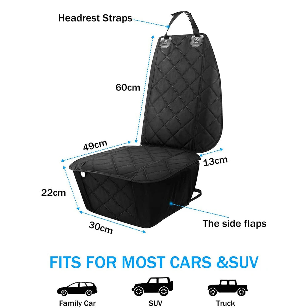 Waterproof, Non-Slip Car Seat Protector for Pet Travel - Slobberfeast