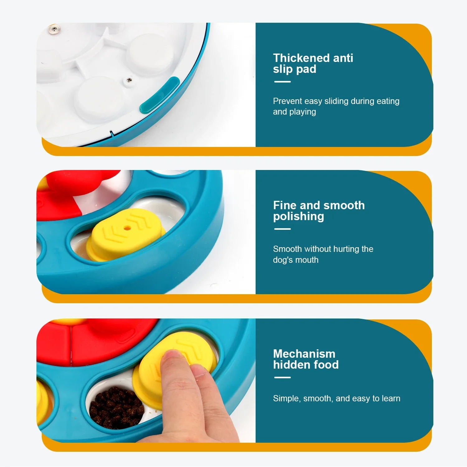 Interactive Slow Feeder & IQ Training Food Dispenser - Slobberfeast