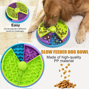 Puzzle Treat Dispenser for Smart & Healthy Mealtime