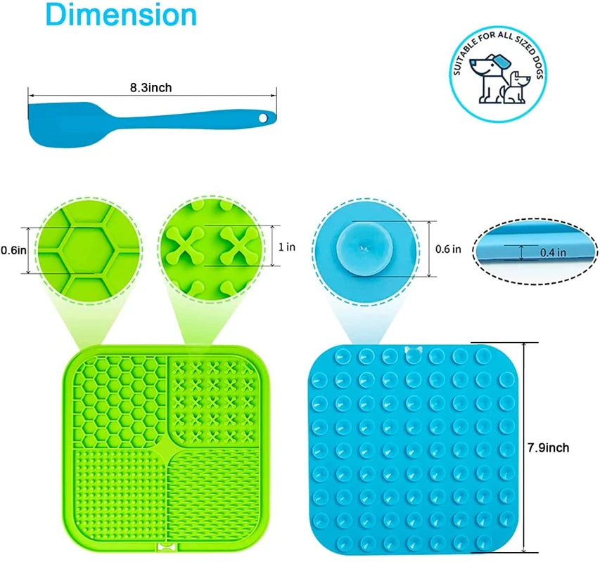 4-in-1 Dog Licking Mat