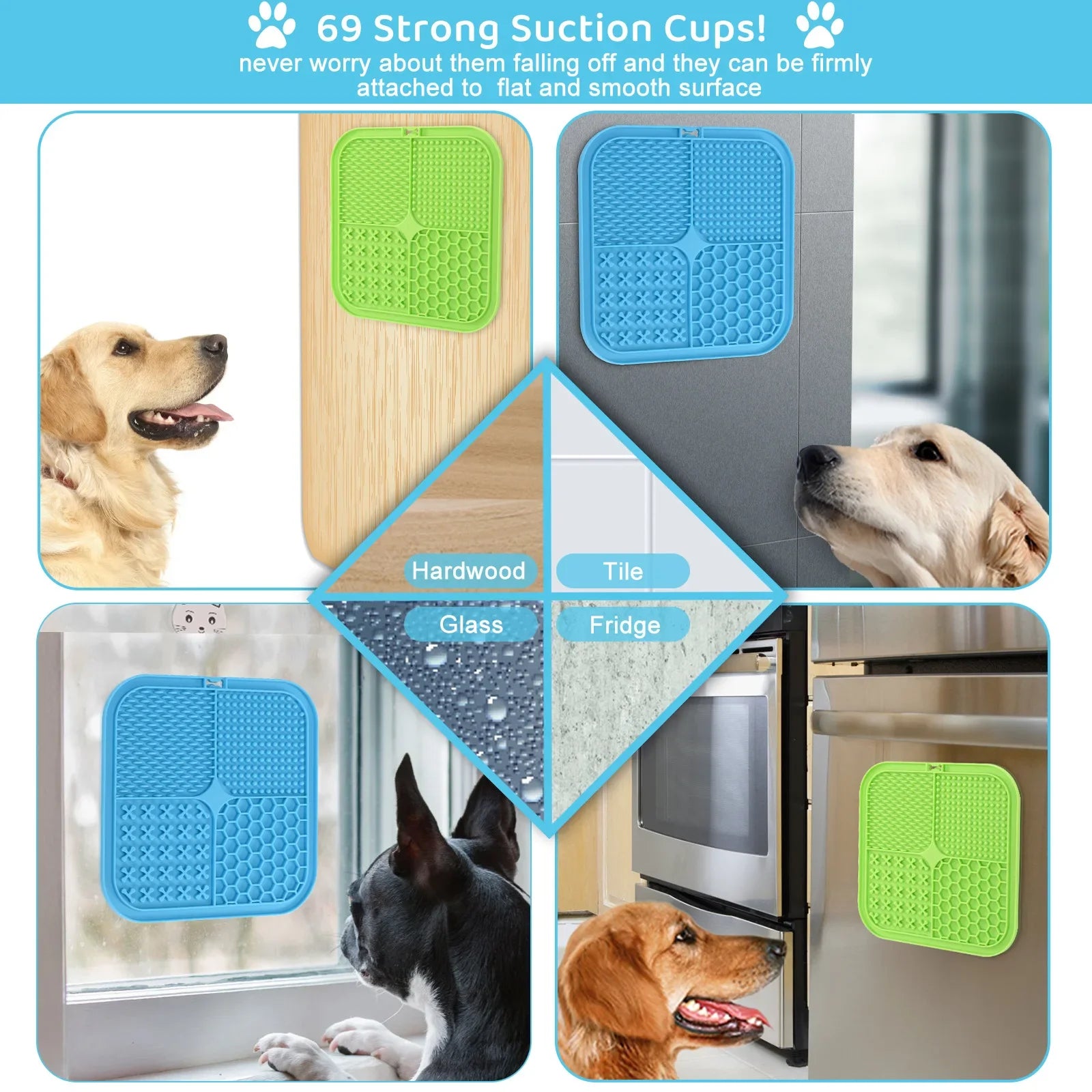 4-in-1 Dog Licking Mat