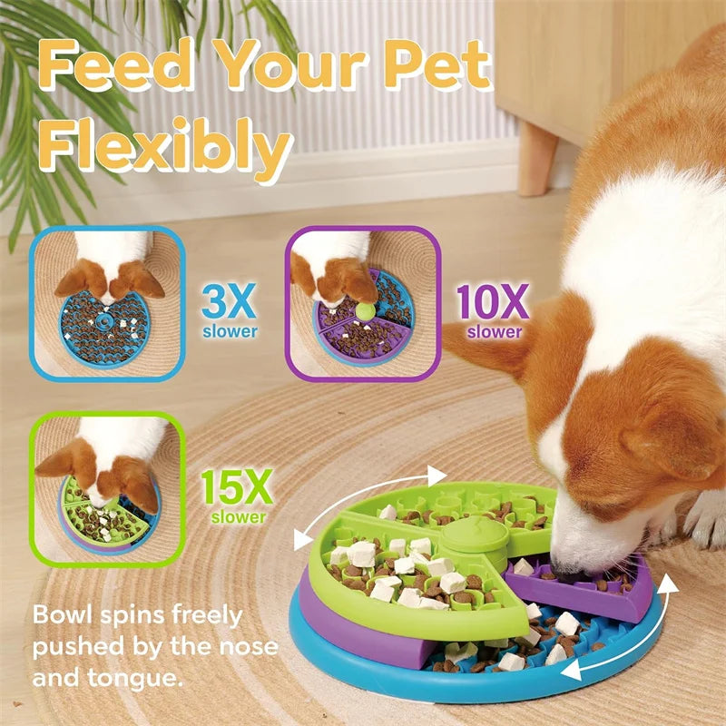 Puzzle Treat Dispenser for Smart & Healthy Mealtime