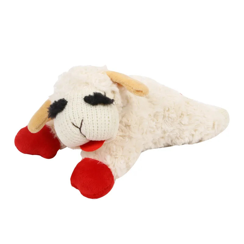 Plush Dog Toy with Squeaker - Slobberfeast