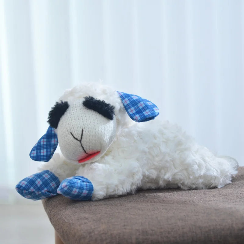 Plush Dog Toy with Squeaker - Slobberfeast