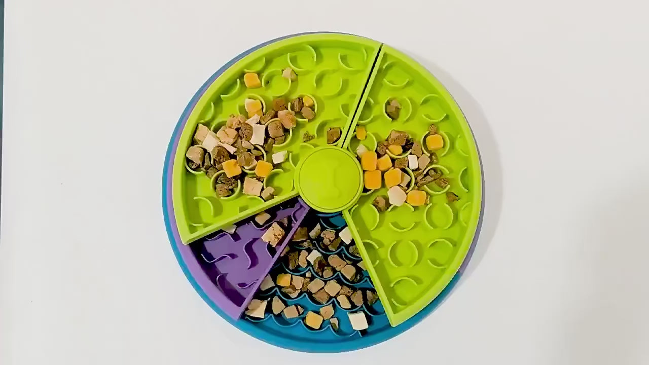 Puzzle Treat Dispenser for Smart & Healthy Mealtime